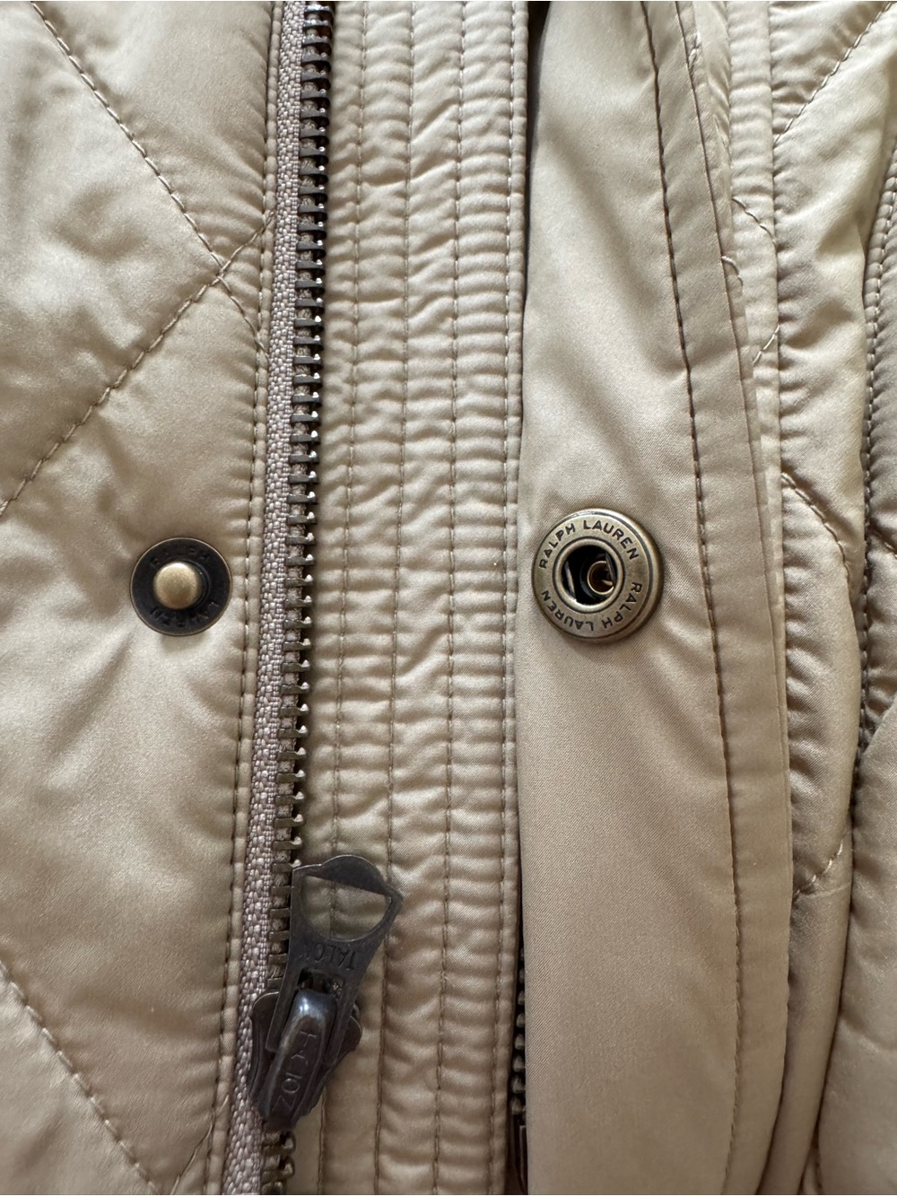 Polo Ralph Lauren Boys Quilted Vest Brown Size M (10-12) Water-Repellent - Picture 8 of 12